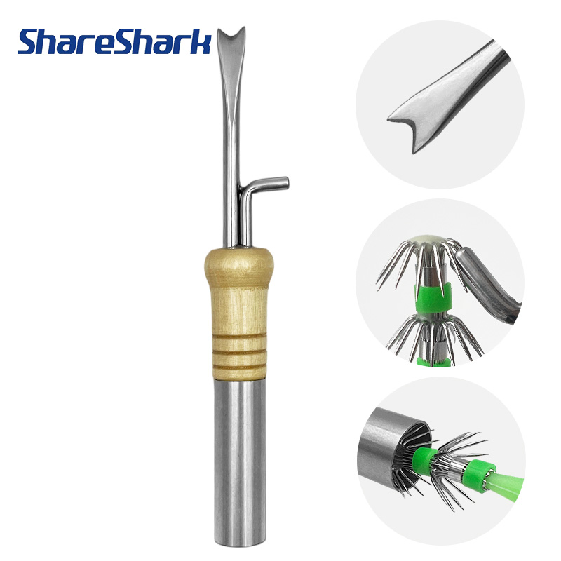 Fishing Hook Stainless Steel - ShareShark Çok Fonksiyonlu Kalamar Jig Kancası